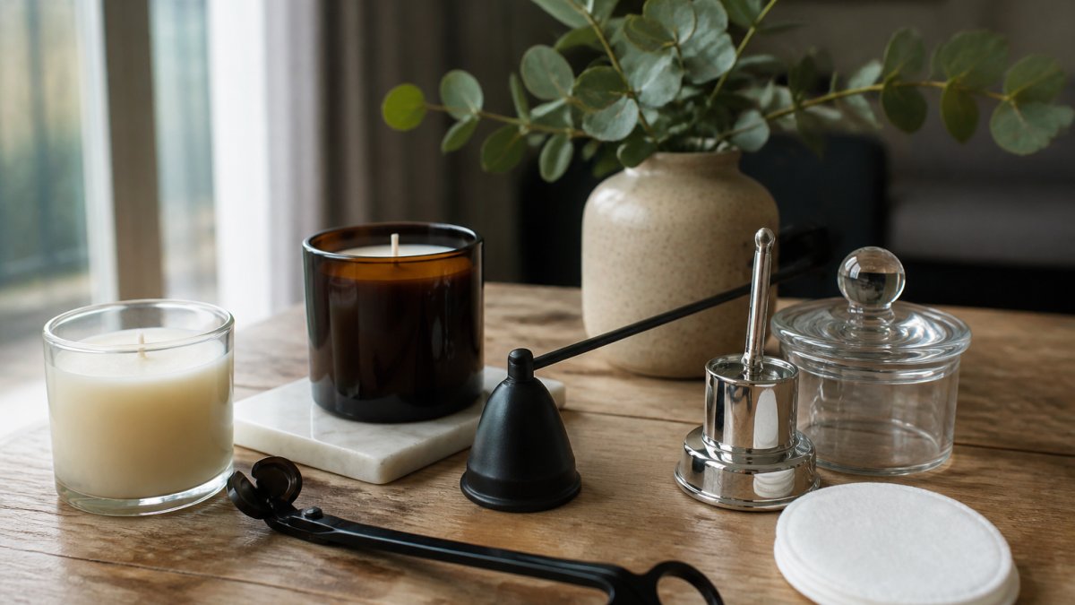 How to Care for Luxury Candles: 5 Accessories You Need