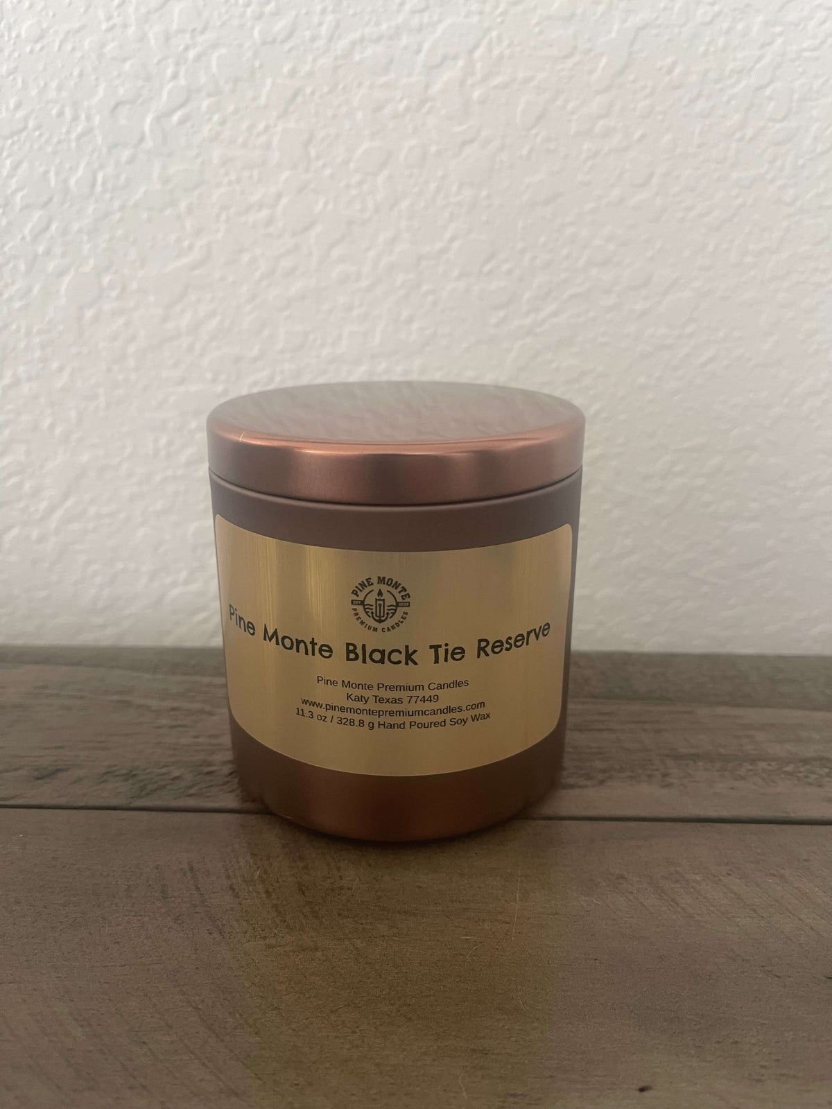 Soy candle in a copper jar, perfect for guiding how long do soy candles burn.