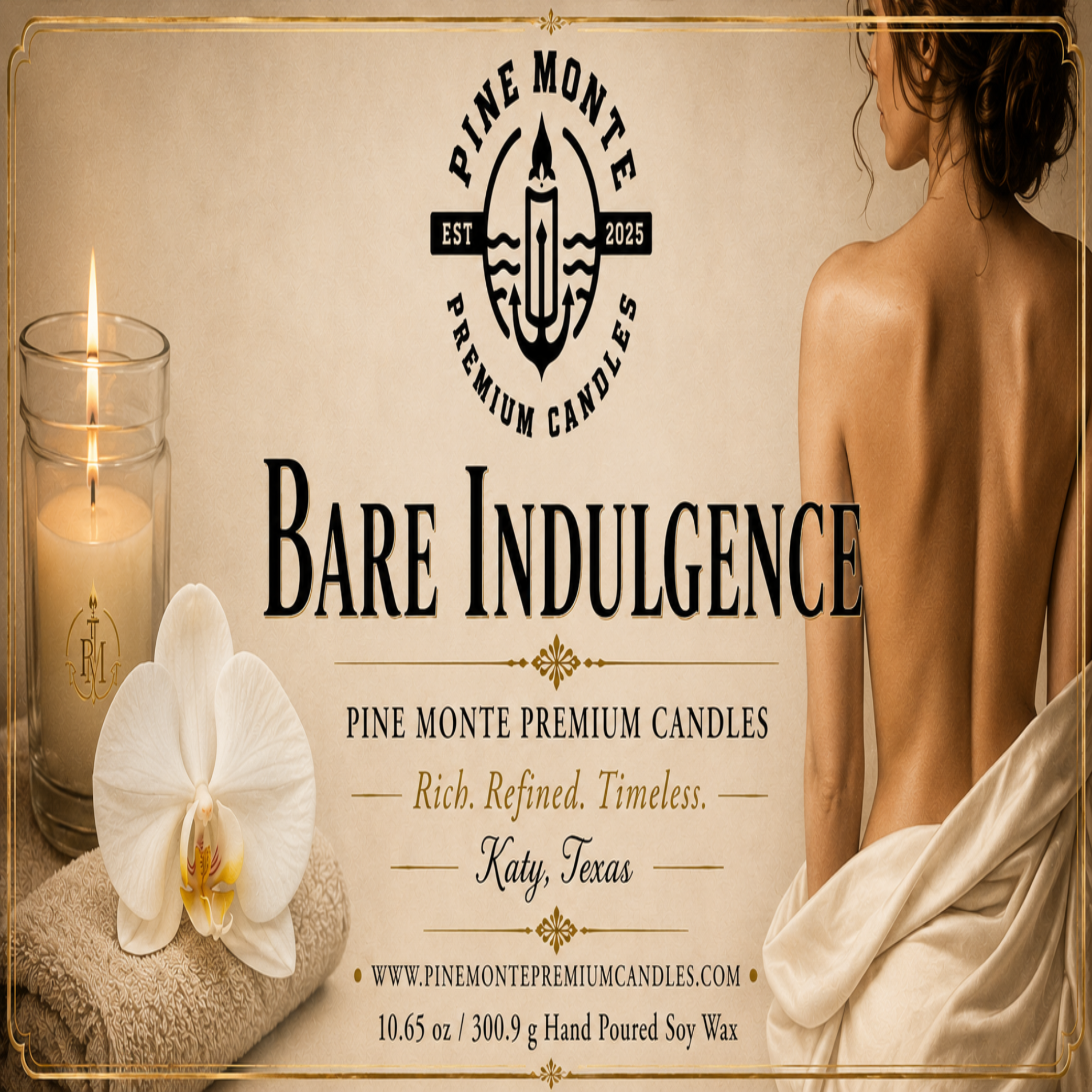 veteran-owned soy candles Katy TX displayed with a cozy and refined setting in Katy, Texas.
