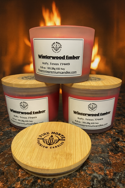 10.6 oz Winterwood Ember 3 wick candle