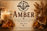 Amber Soy Candle Warm Luxury Home Fragrance Scented Candle