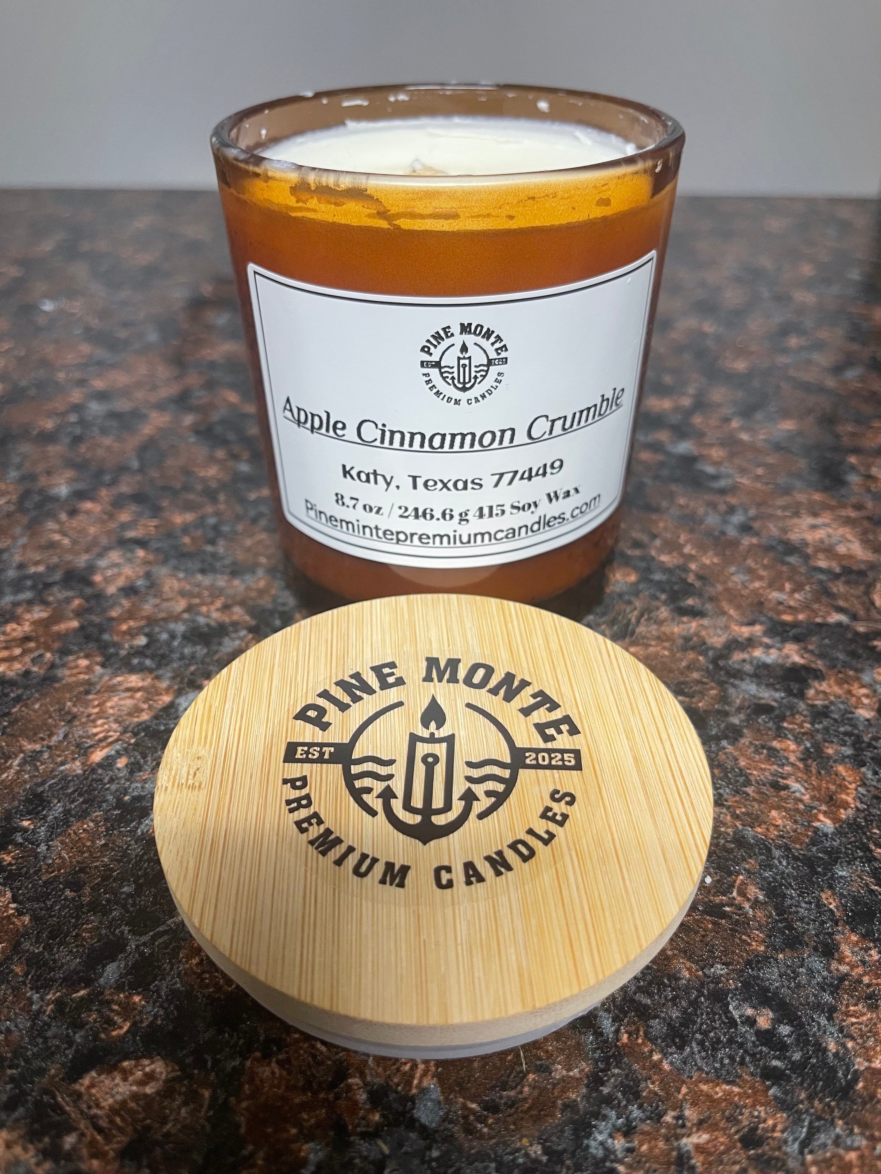 Apple Cinnamon Crunch Soy Candle – Strong Fall Scent