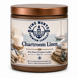 Chartroom Linen Soy Candle – Fresh Clean Linen Candle