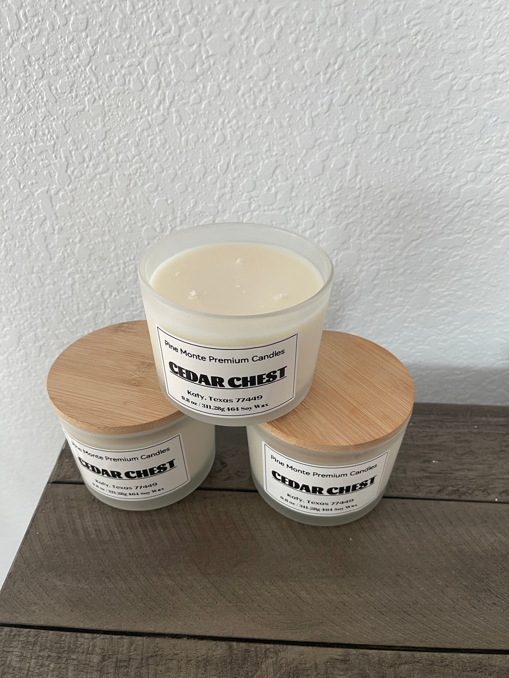 Cedar Chest 3 Wick Para/Soy Wax