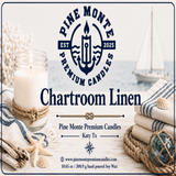 Chartroom Linen Soy Candle – Fresh Clean Linen Candle