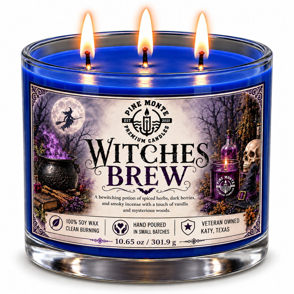 Witches Brew Soy Candle | Luxury Halloween Candle