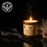 Pine Monte Black Tie Reserve Soy Candle igniting romance with bourbon oak amber luxury fragrance