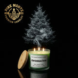 fraser fir christmas tree soy candle immersing home in winter's embrace with festive evergreen aroma