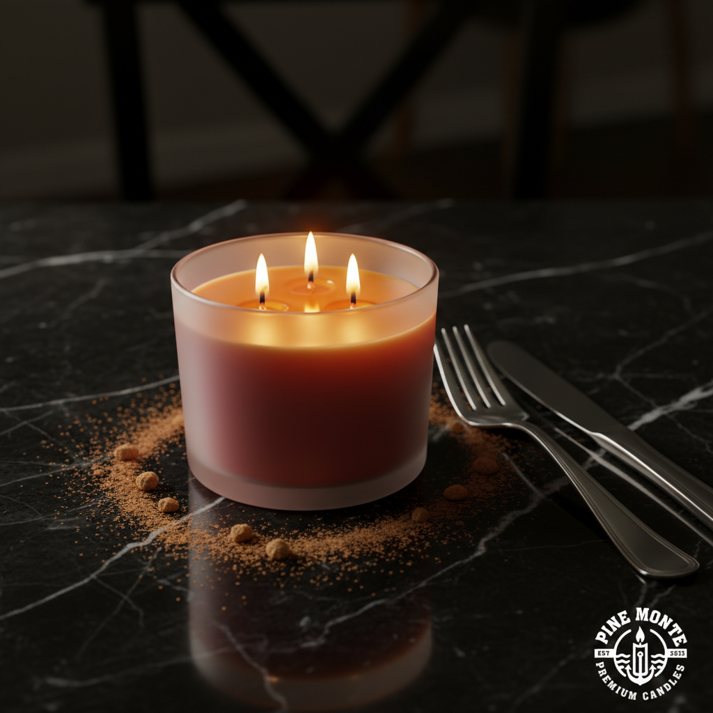 Apple Cinnamon Crunch Soy Candle – Strong Fall Scent – 3 Wick