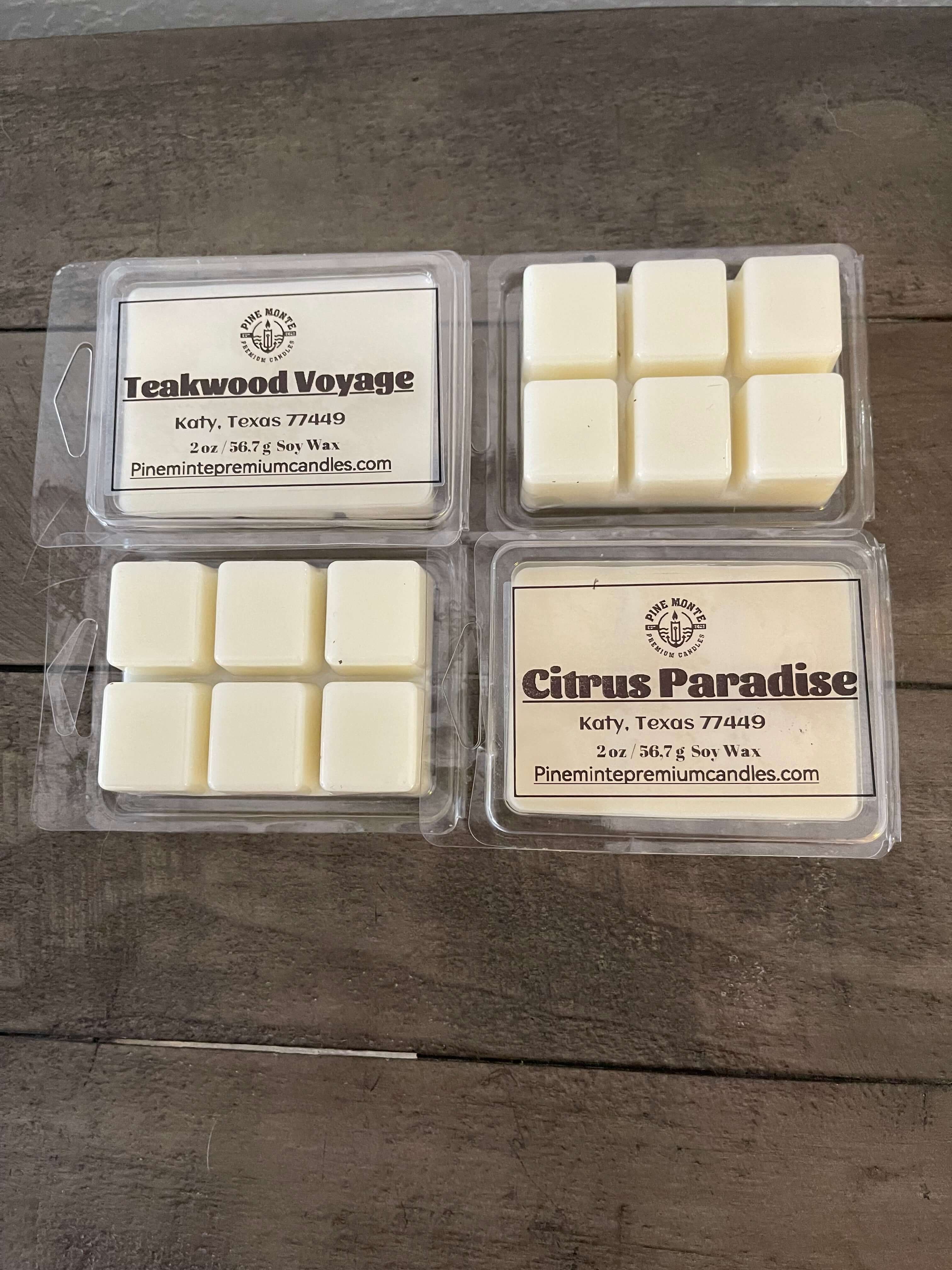 Letter G Wax Melt - Custom Soy Candle from Pine Monte, perfect for blending unique home fragrances with over 40 clean-aroma options.