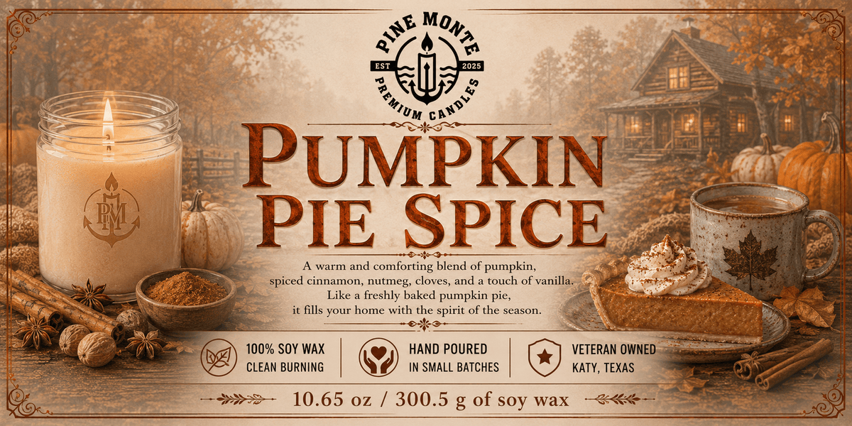 Luxury Halloween Pumpkin Pie Spice Soy Candle
