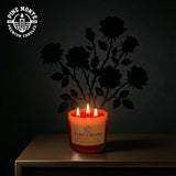 velvet roses soy candle creating intimate dreamy atmosphere with timeless rose scent