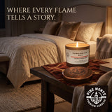 Amber & Oud Reserve Soy Candle Luxury Woody Amber Scented Candle