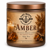 Amber Soy Candle Warm Luxury Home Fragrance Scented Candle