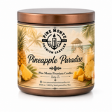 Pineapple Paradise Soy Candle 11.6 oz Tropical Luxury Scented Candle