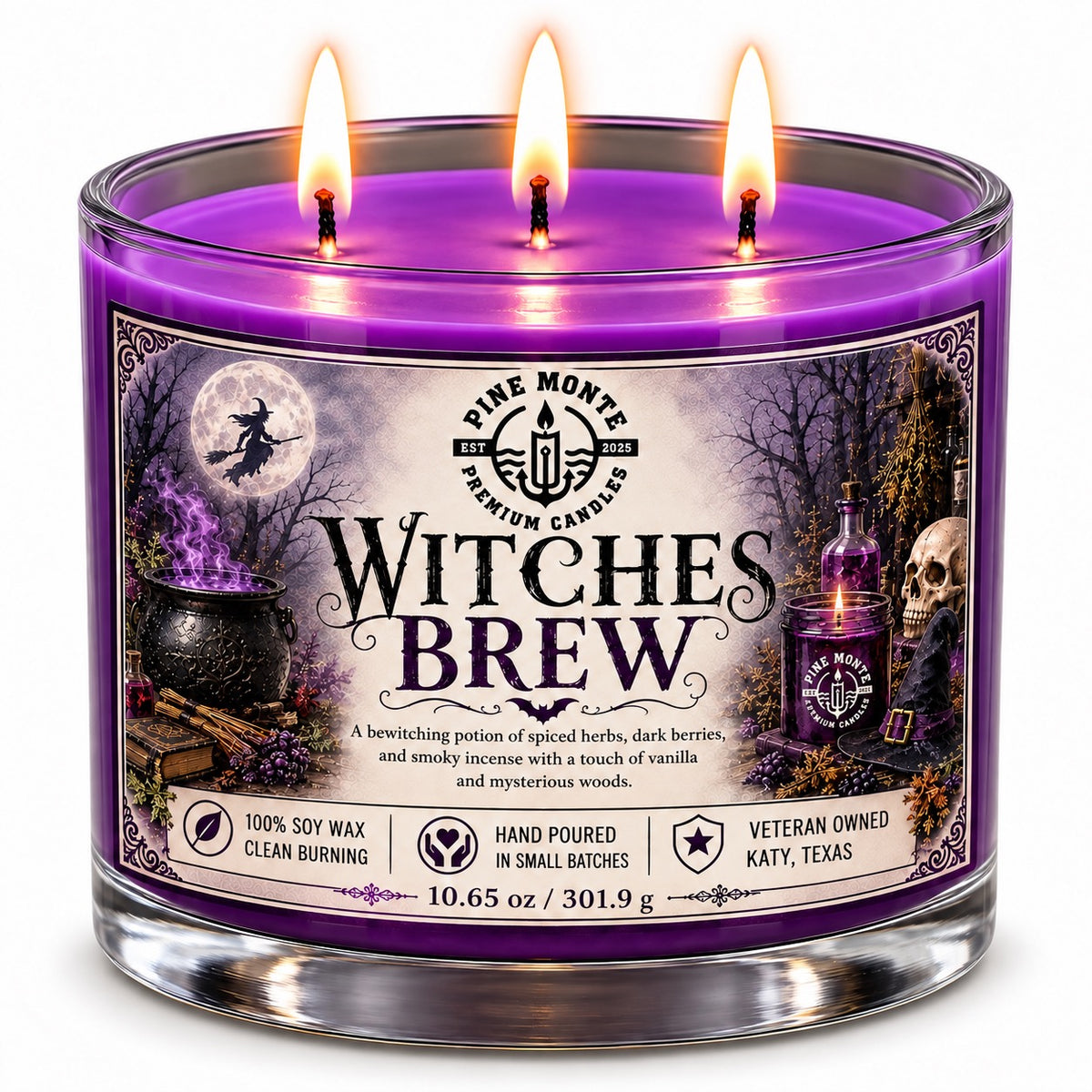 Witches Brew Soy Candle | Luxury Halloween Candle